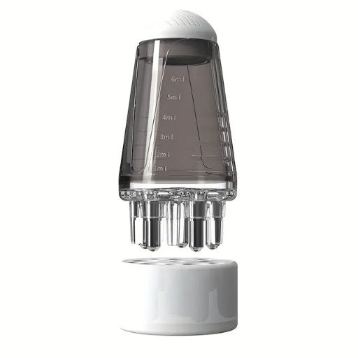 1pc Scalp Apothecary Head Essential Oil Roller, Ball Massage Comb, Hair Rejuvenation Liquid Guide Comb