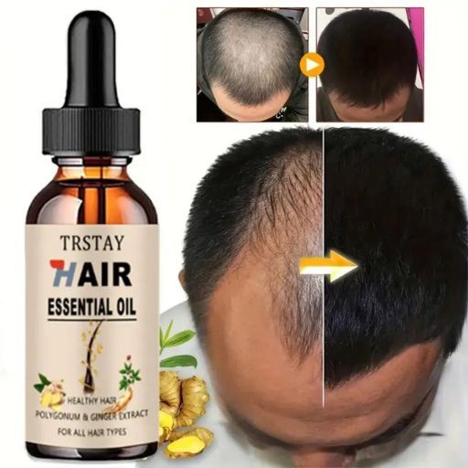 Luxurious Hair Care Essential Oil - Deep Moisturizing & Smoothing, Professional Formula with Hyaluronic Acid, Argan & Flaxseed Extracts for All Hair Types